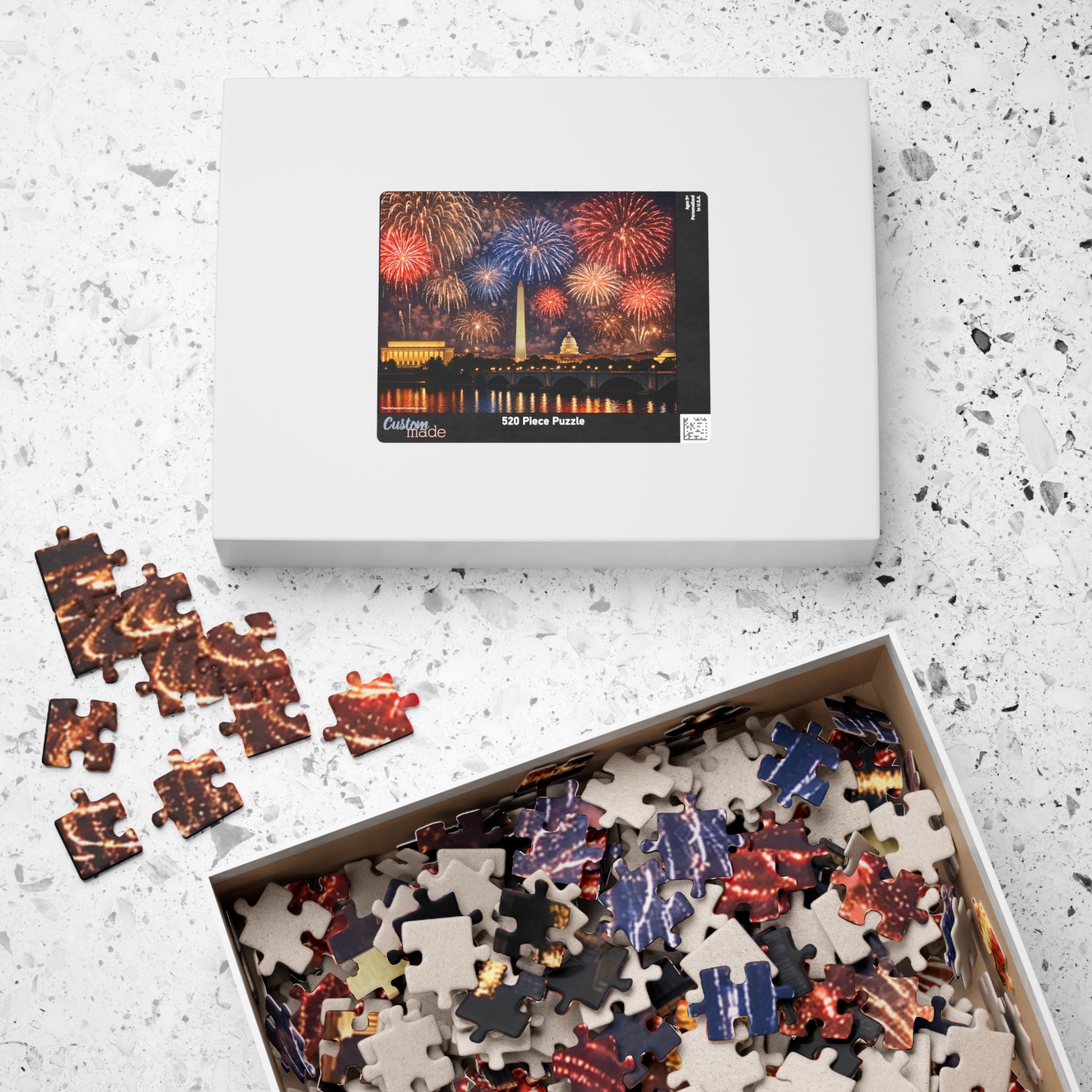 Washington D.C. Fireworks Puzzle (520, 1014-piece)