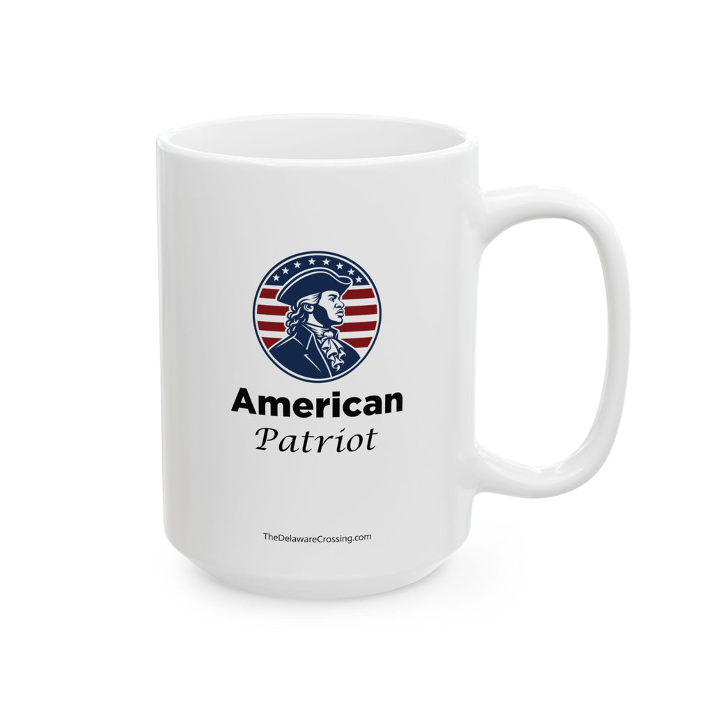Black American Patriot Ceramic Mug