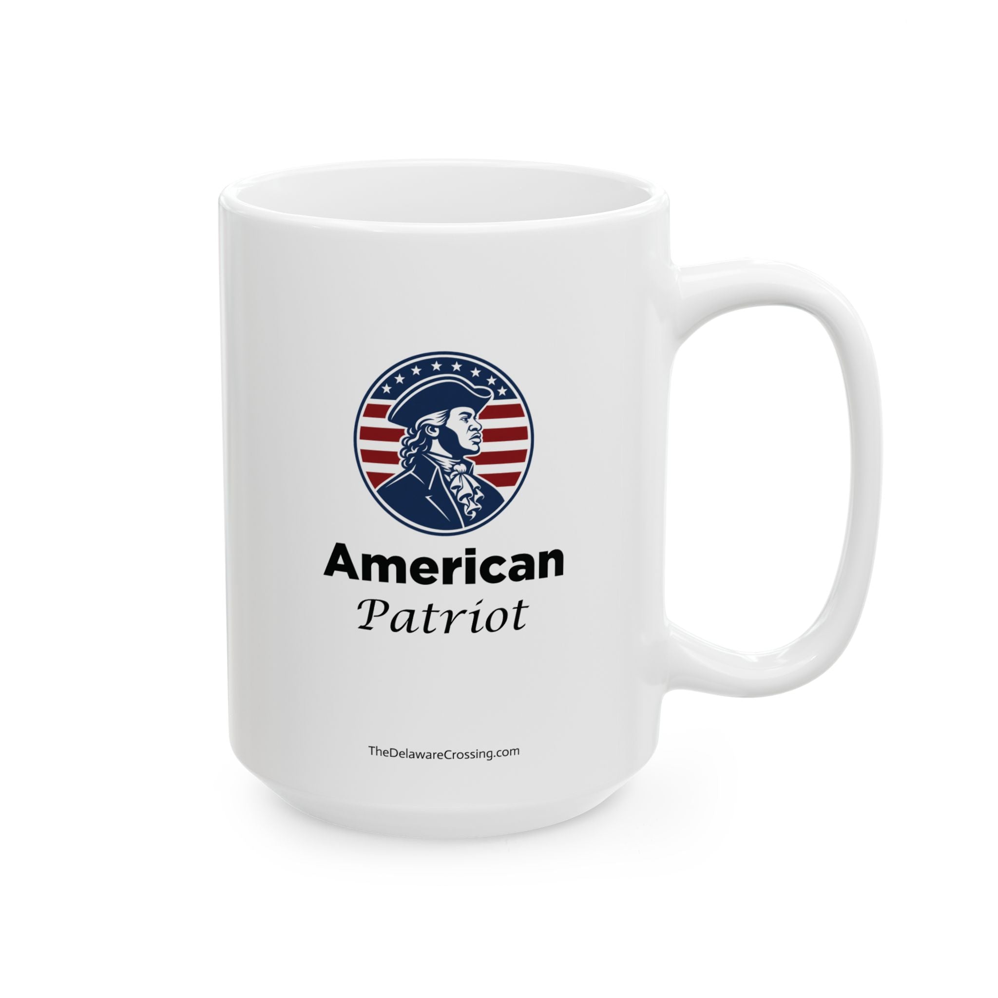 Black American Patriot Ceramic Mug