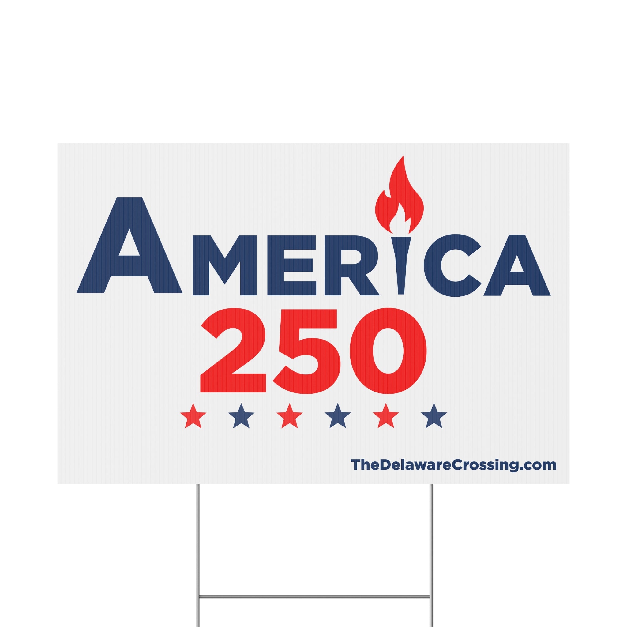 America 250 Yard Sign