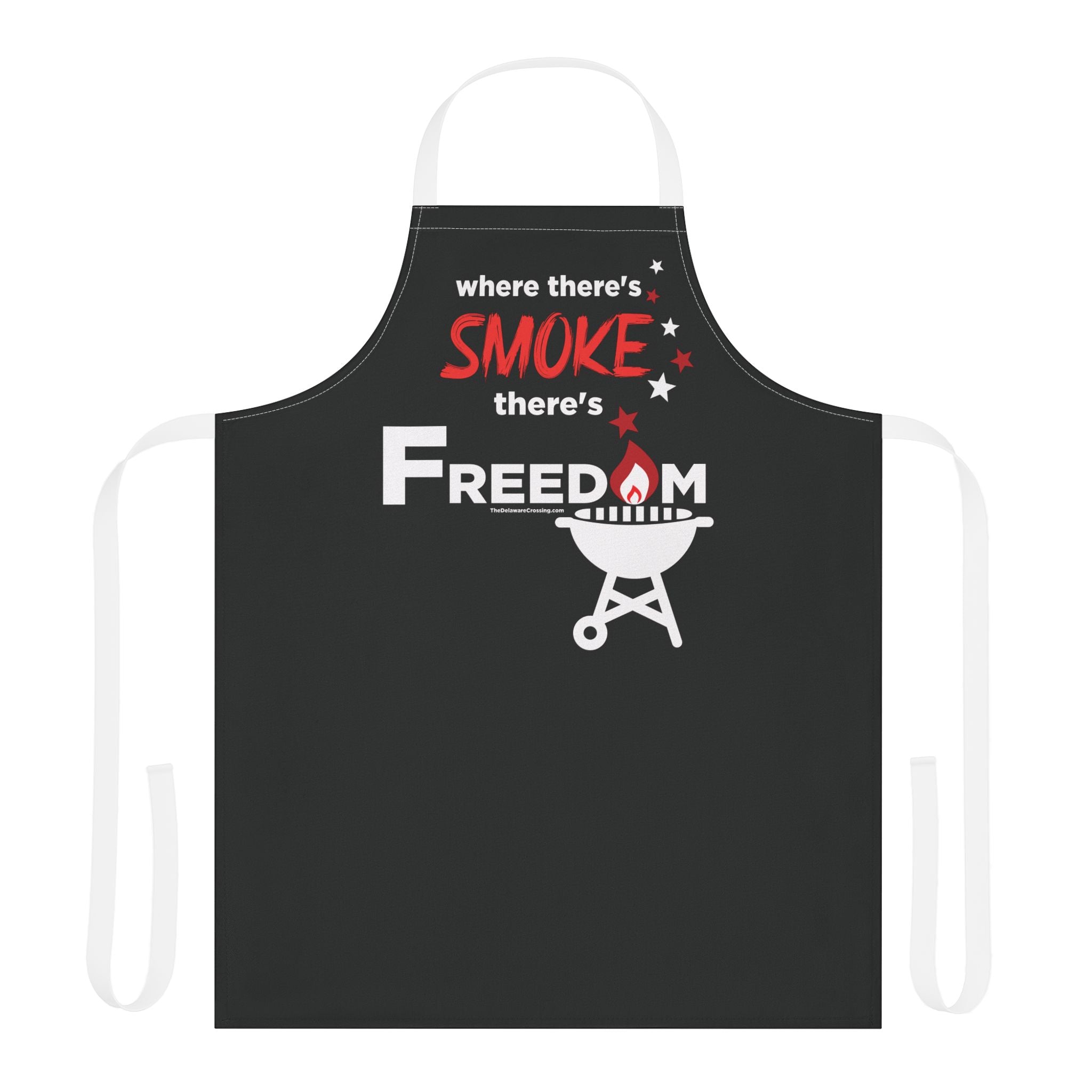 "Where There's Smoke, There's Freedom” Cooking Apron