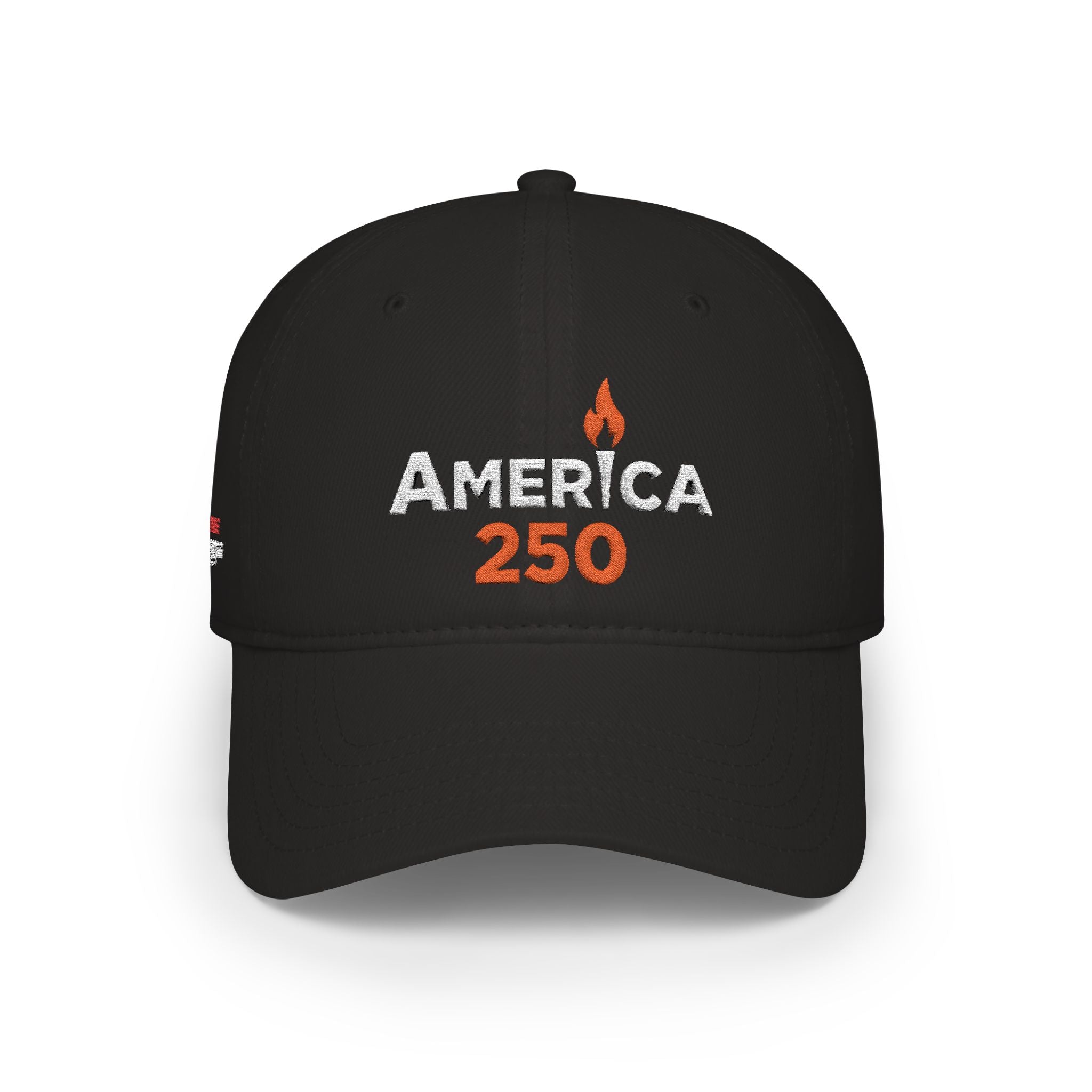 America 250 • Embroidered Low‑Profile Cap