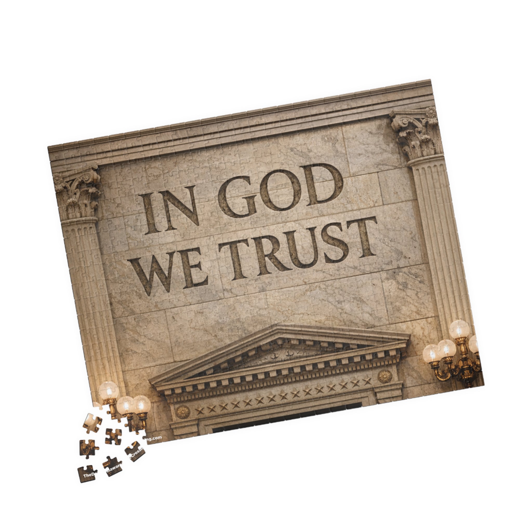 In God We Trust Puzzle (520, 1014-piece)