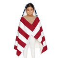 Patriotic Youth Hooded Towel