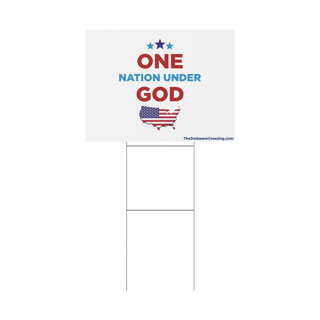 ONE Nation Under GOD Yard Sign