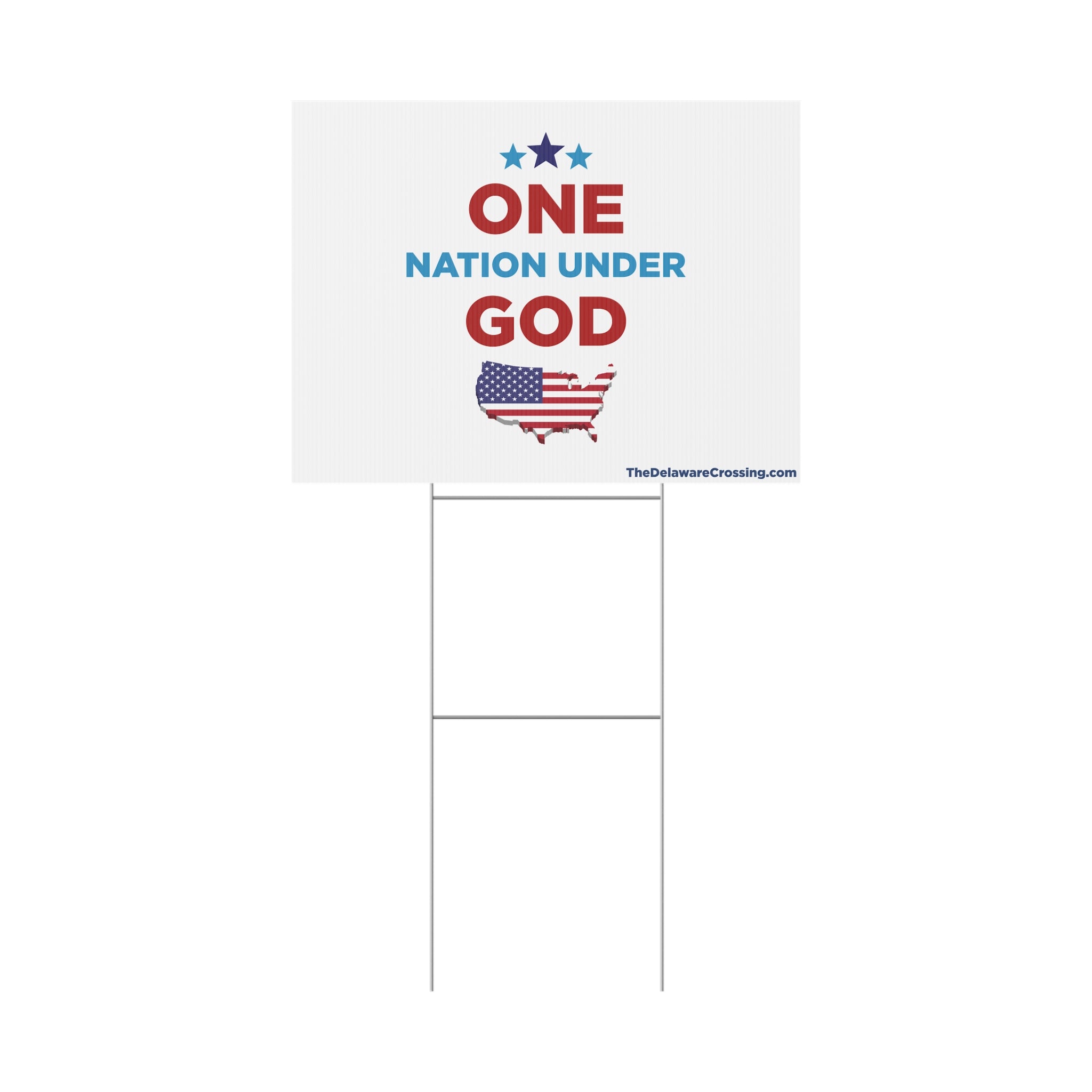 ONE Nation Under GOD Yard Sign