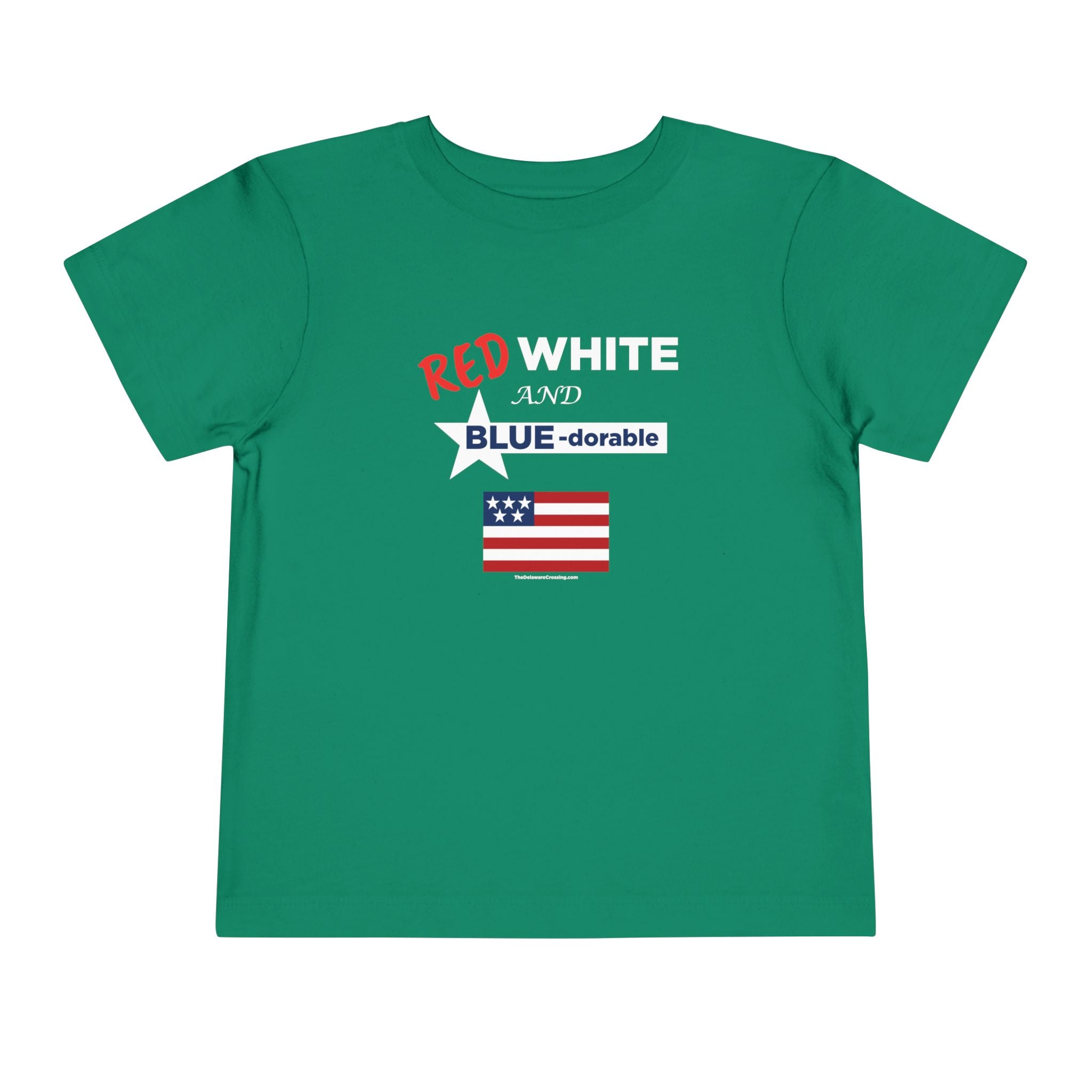 Red, White & Blue-dorable™ Toddler T‑Shirt - Little Patriot Edition