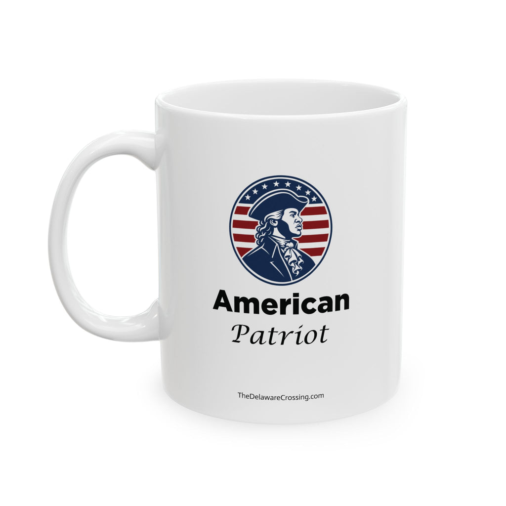Black American Patriot Ceramic Mug