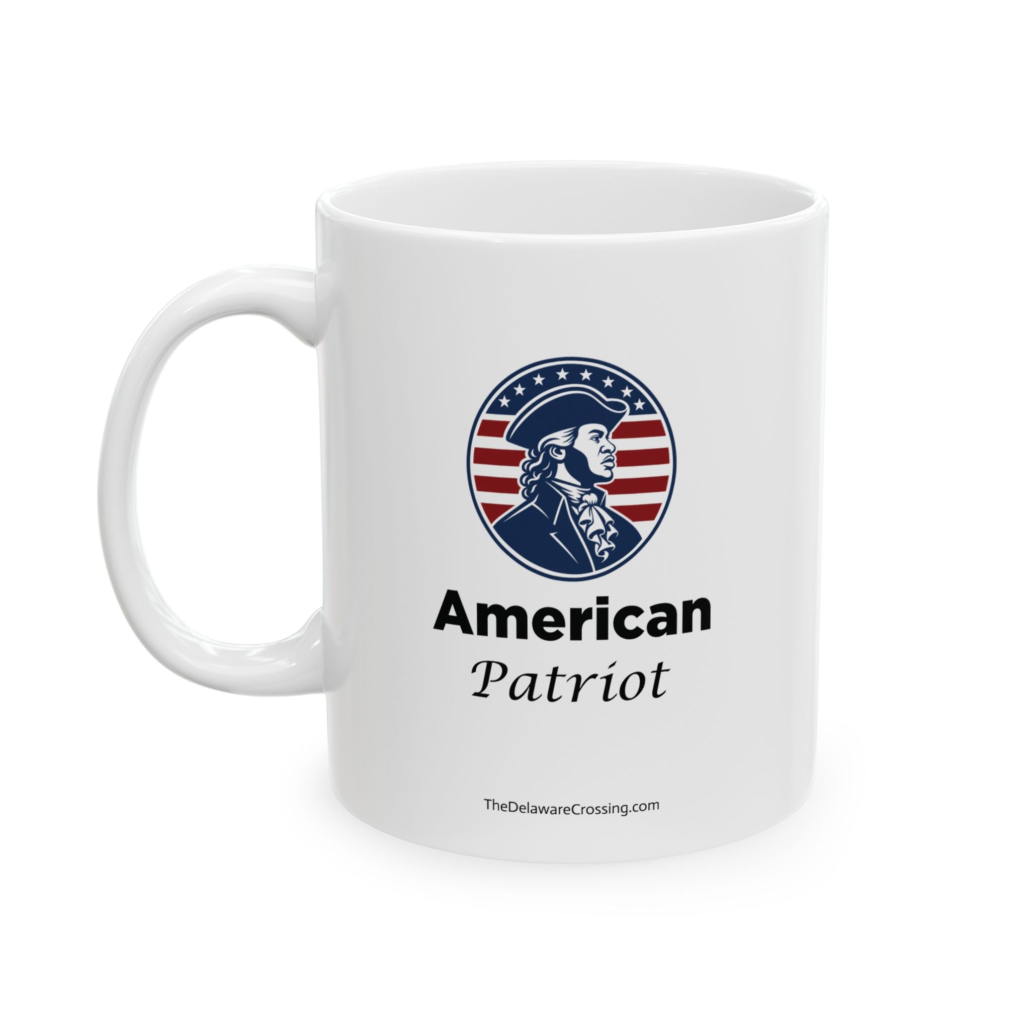 Black American Patriot Ceramic Mug