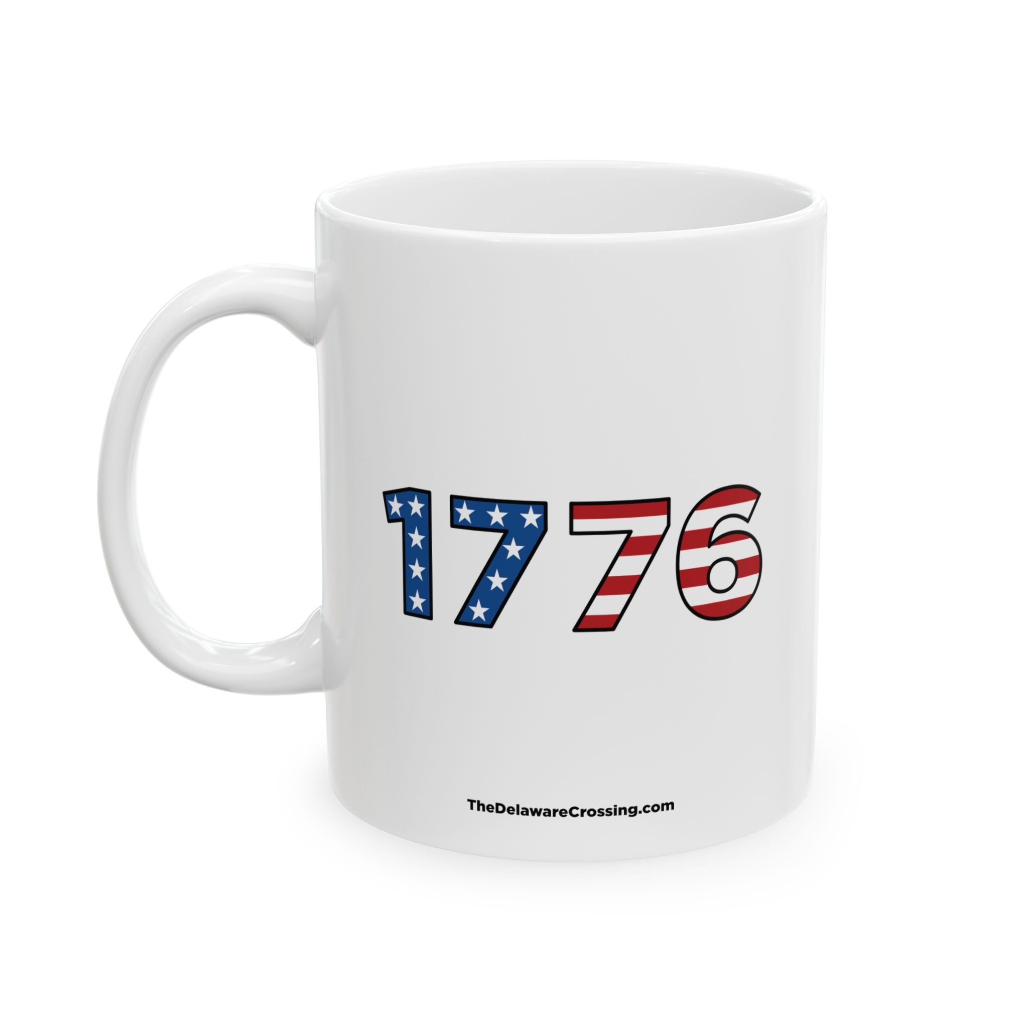 1776 Patriotic Ceramic Mug