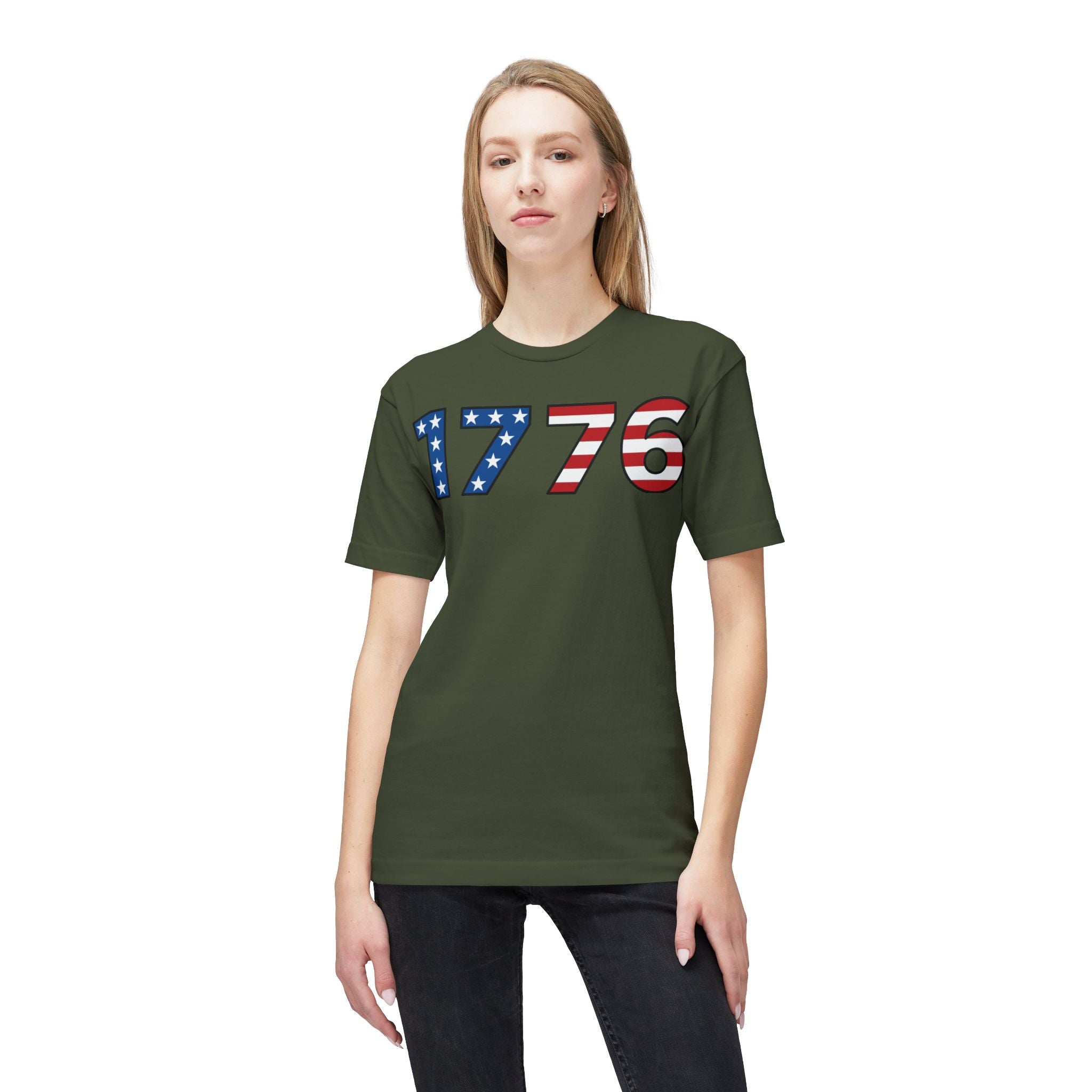 "1776" Patriotic Tee - Made in USA