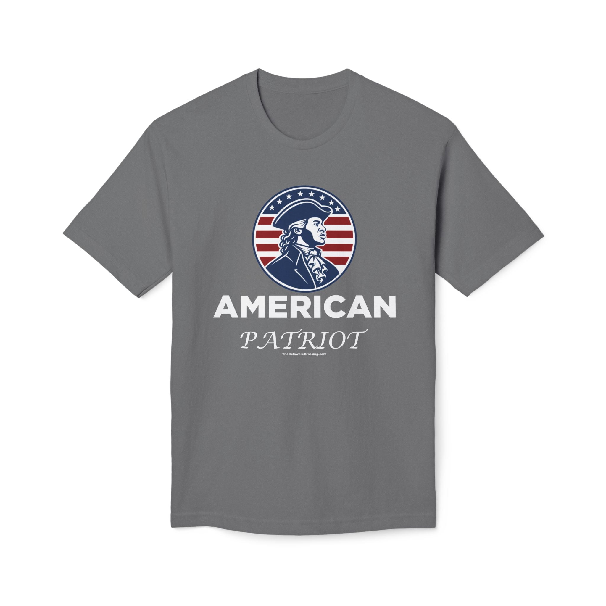 Black American Patriot Tee, Made in US