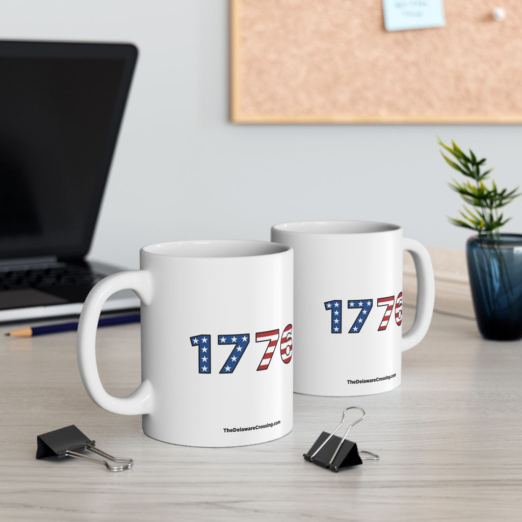 1776 Patriotic Ceramic Mug