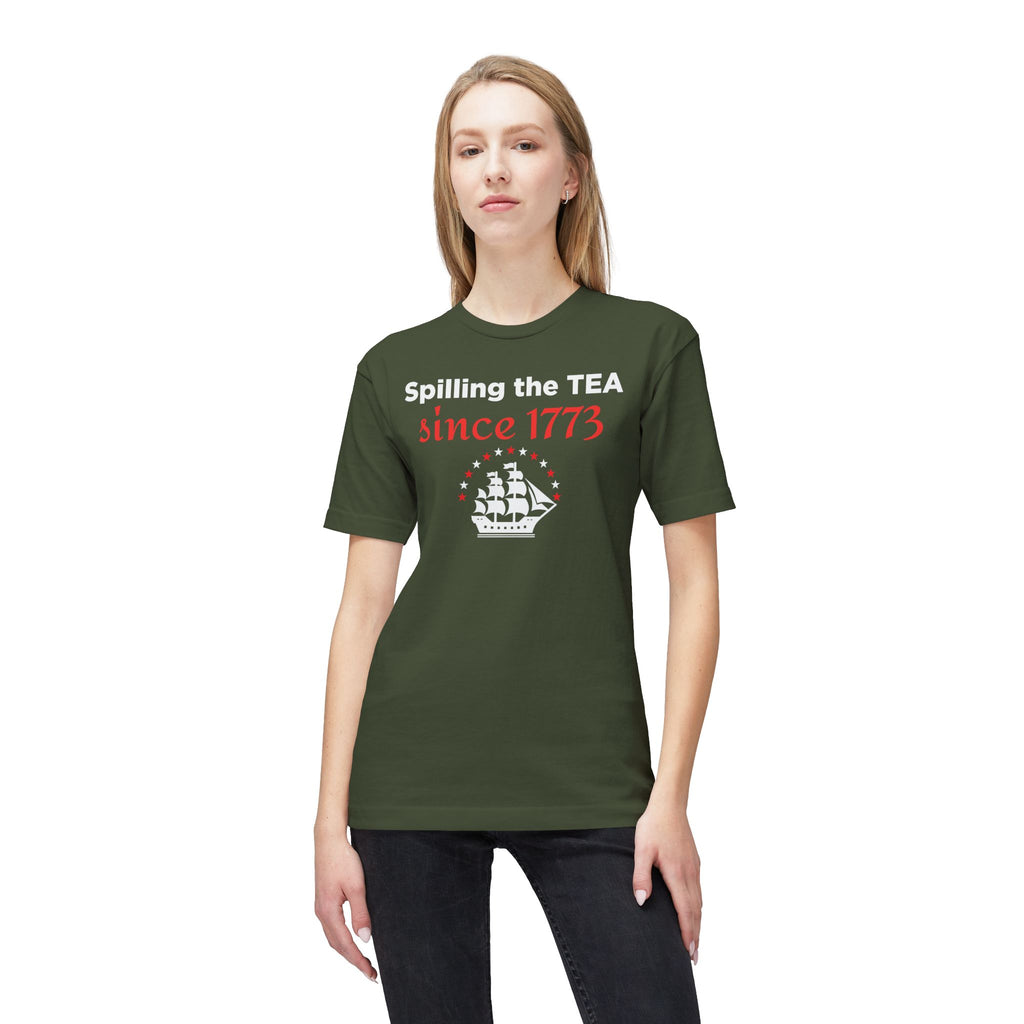 "Spilling the TEA" Tee - Made in USA