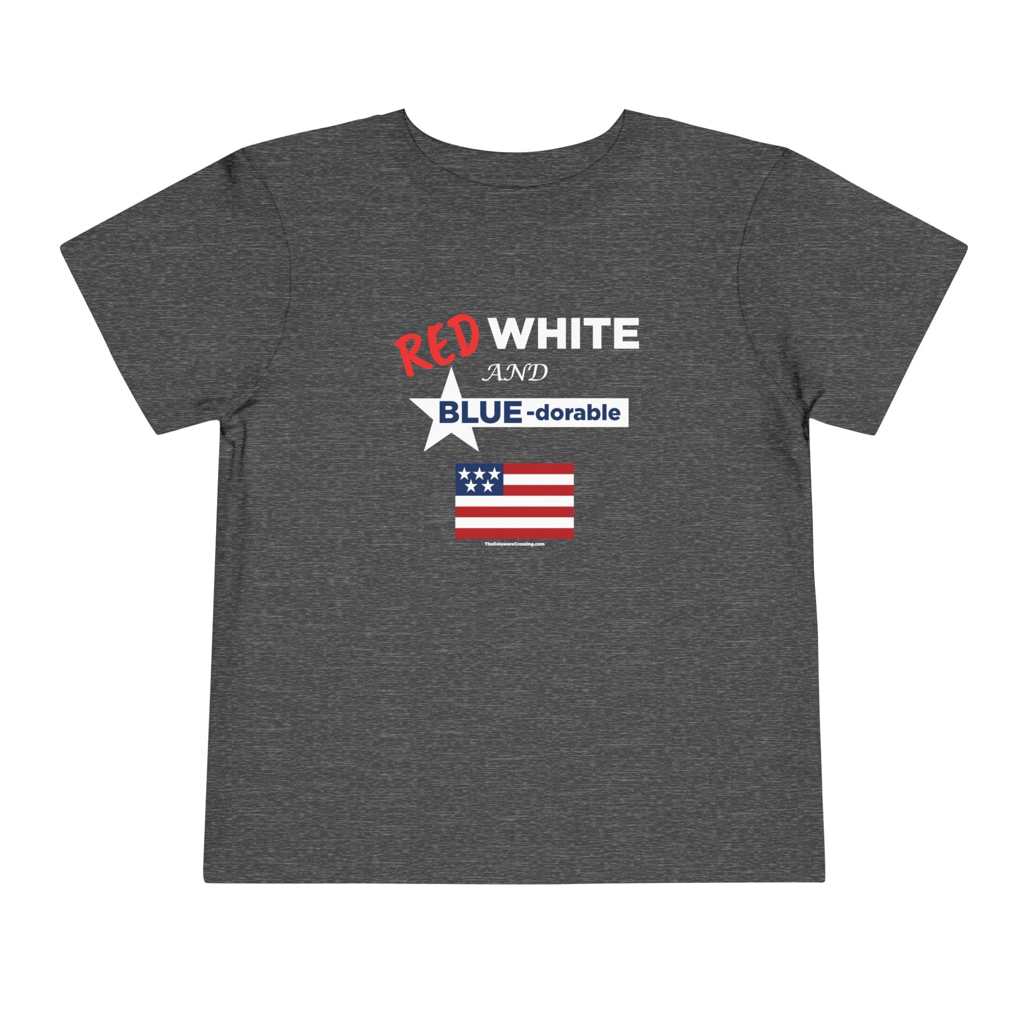 Red, White & Blue-dorable™ Toddler T‑Shirt - Little Patriot Edition