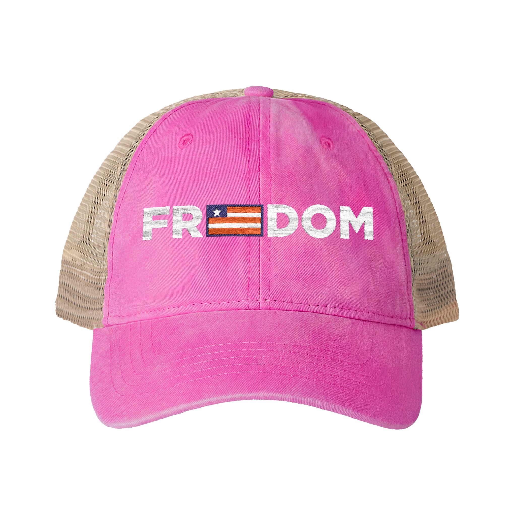 FREEDOM Women's Pony-Tail Mesh-Back Cap