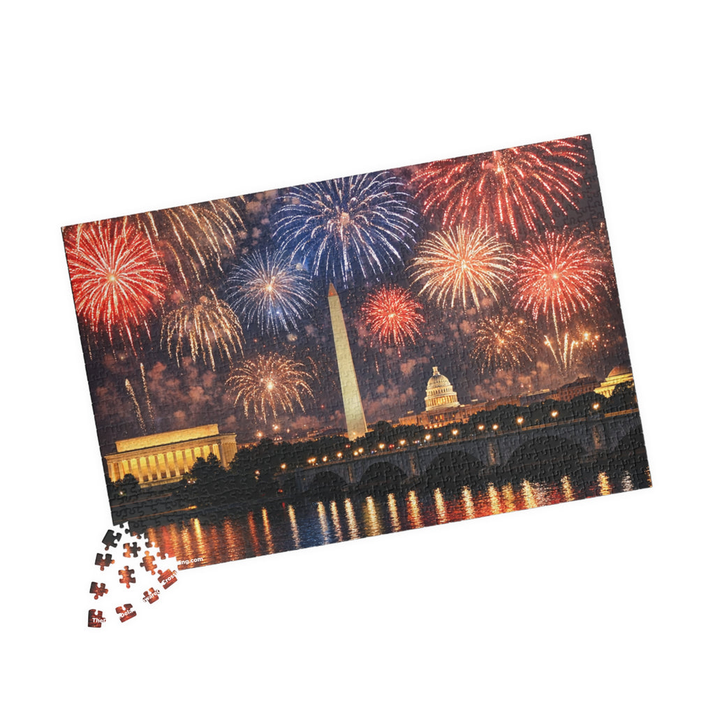 Washington D.C. Fireworks Puzzle (520, 1014-piece)
