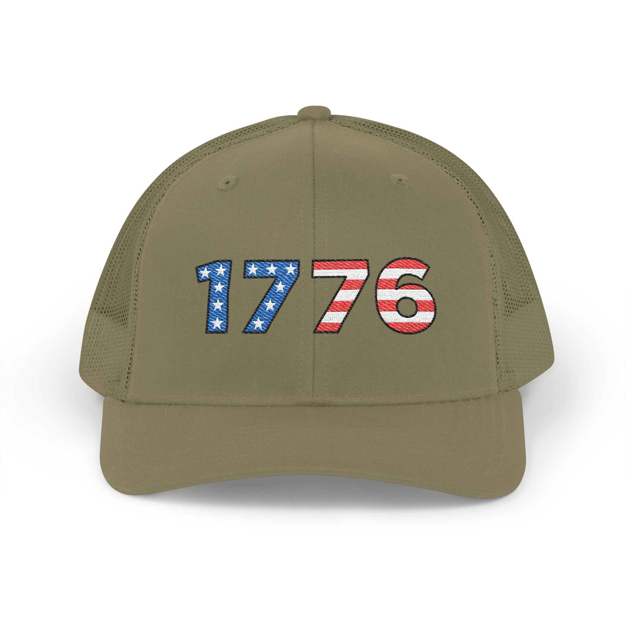“1776” Embroidered Trucker Cap
