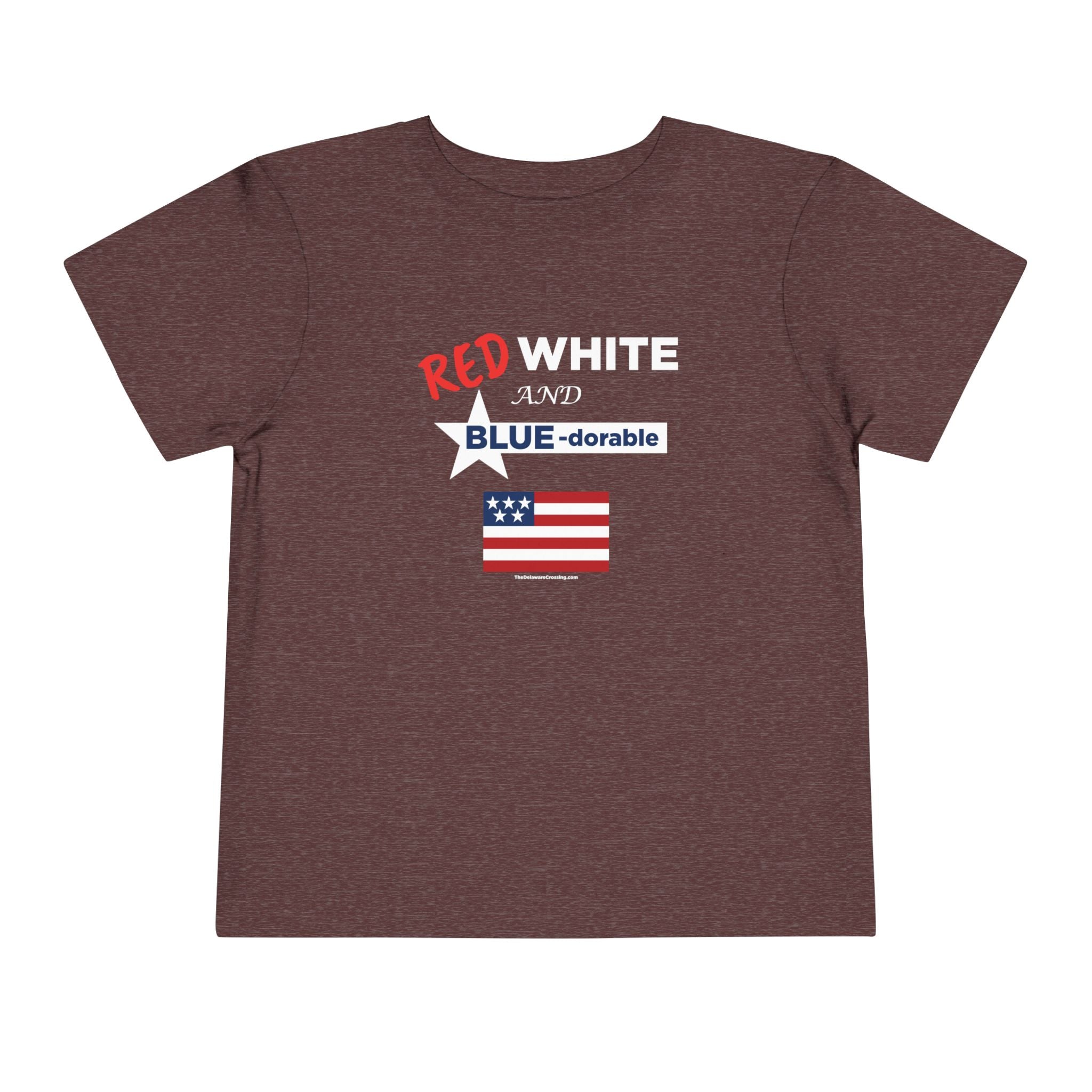 Red, White & Blue-dorable™ Toddler T‑Shirt - Little Patriot Edition