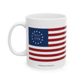 1776 Flag-Wrapped Commemorative Ceramic Mug