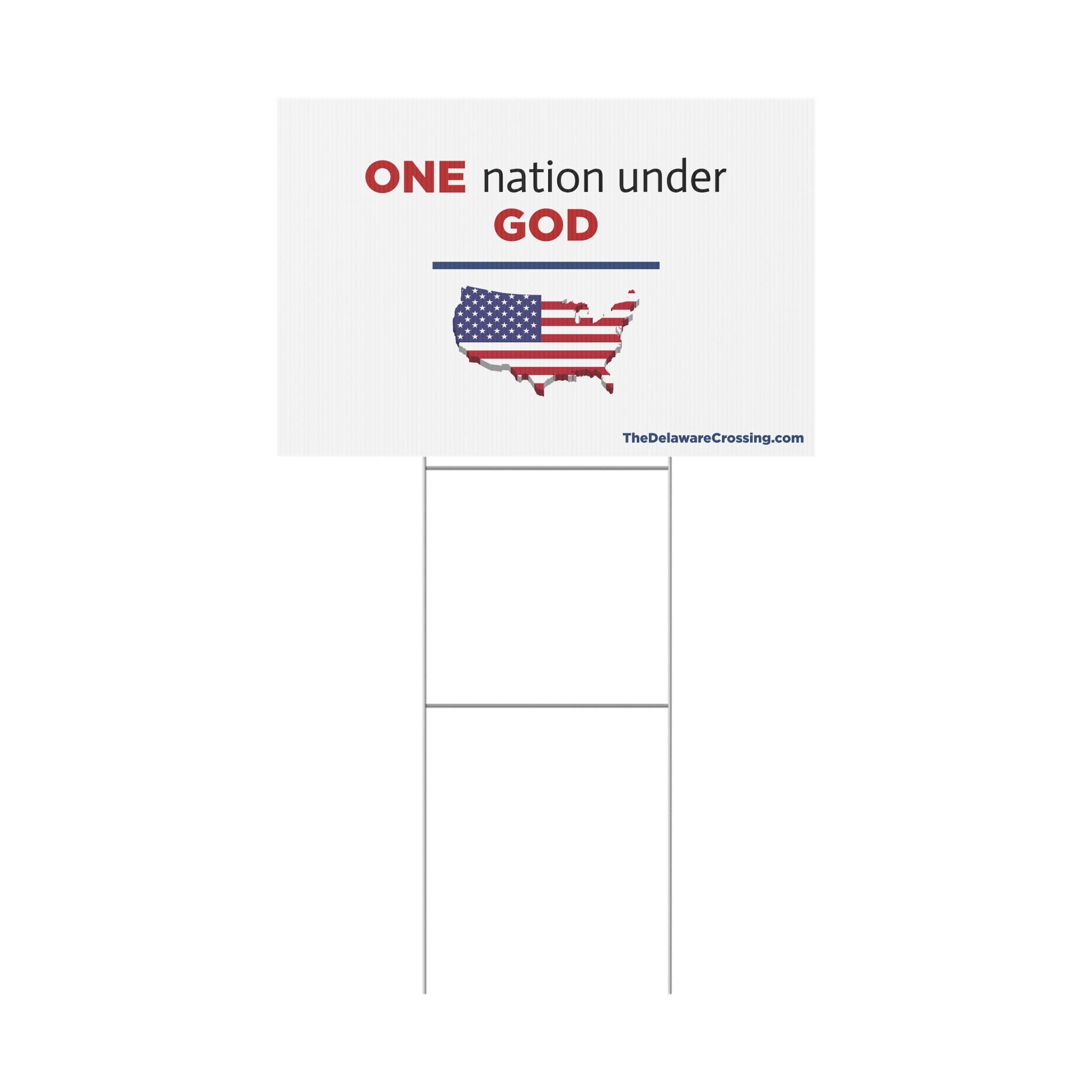 ONE Nation Under GOD Yard Sign