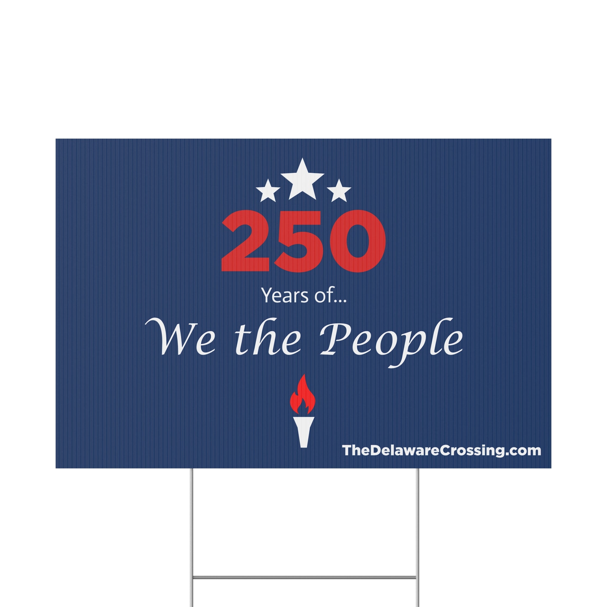 We the People Yard Sign