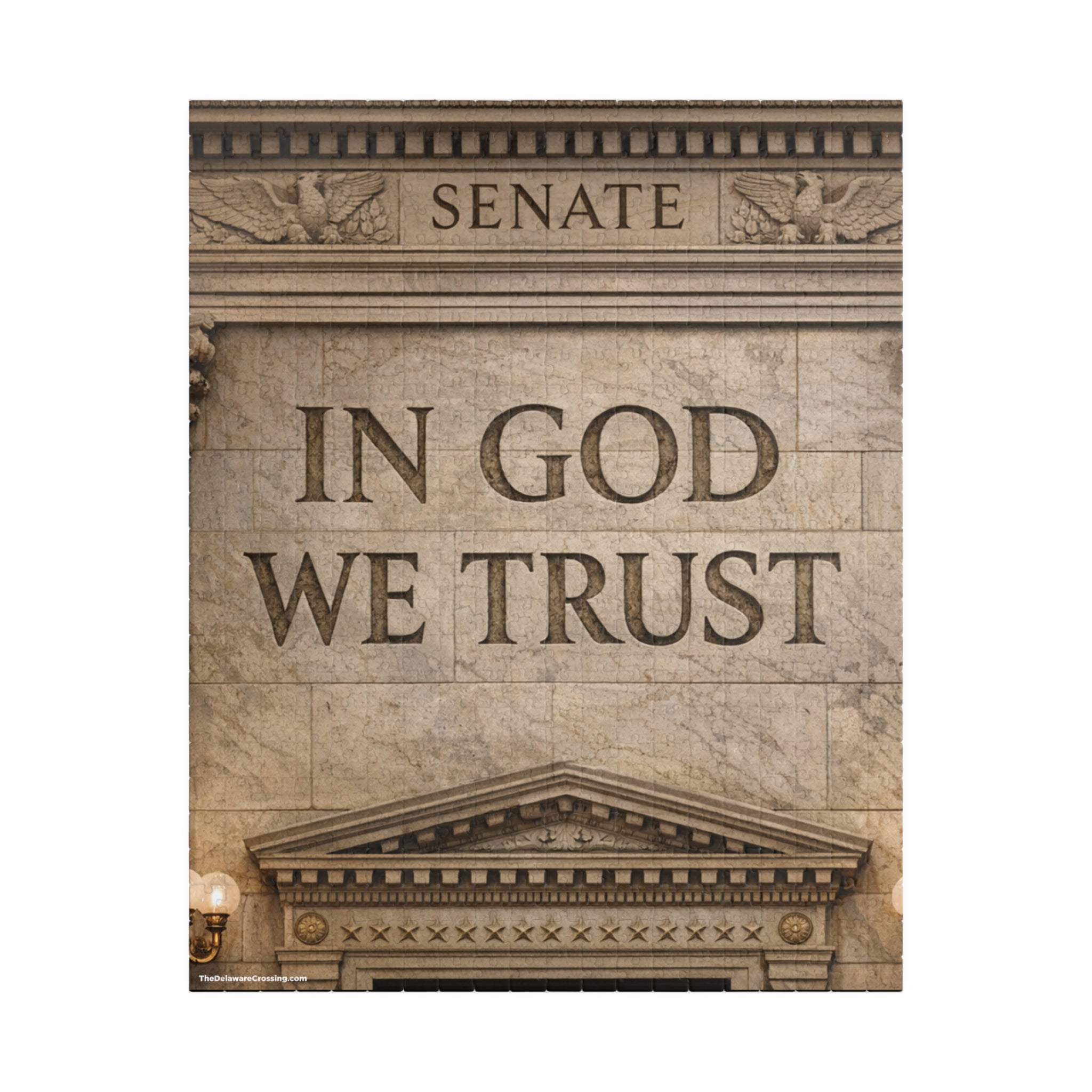 In God We Trust Puzzle (520, 1014-piece)