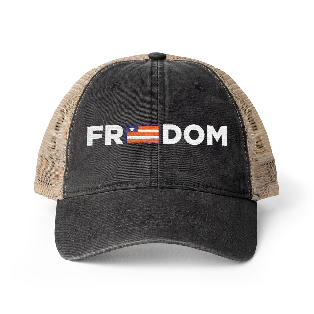 FREEDOM Women's Pony-Tail Mesh-Back Cap