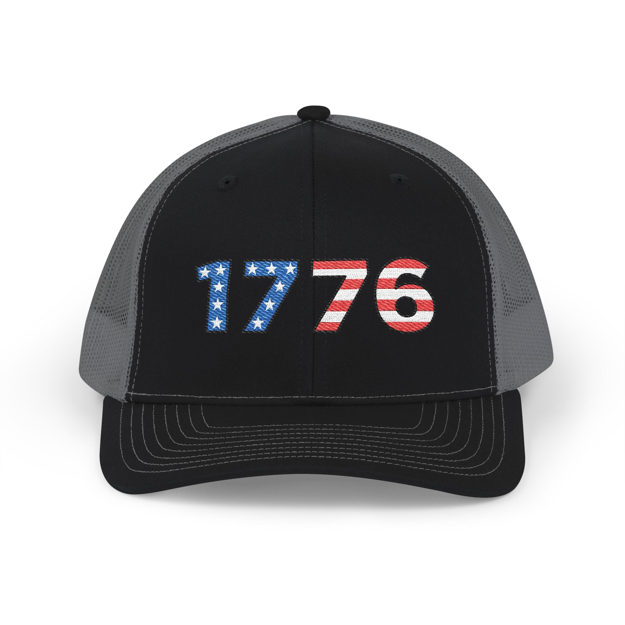 “1776” Embroidered Trucker Cap