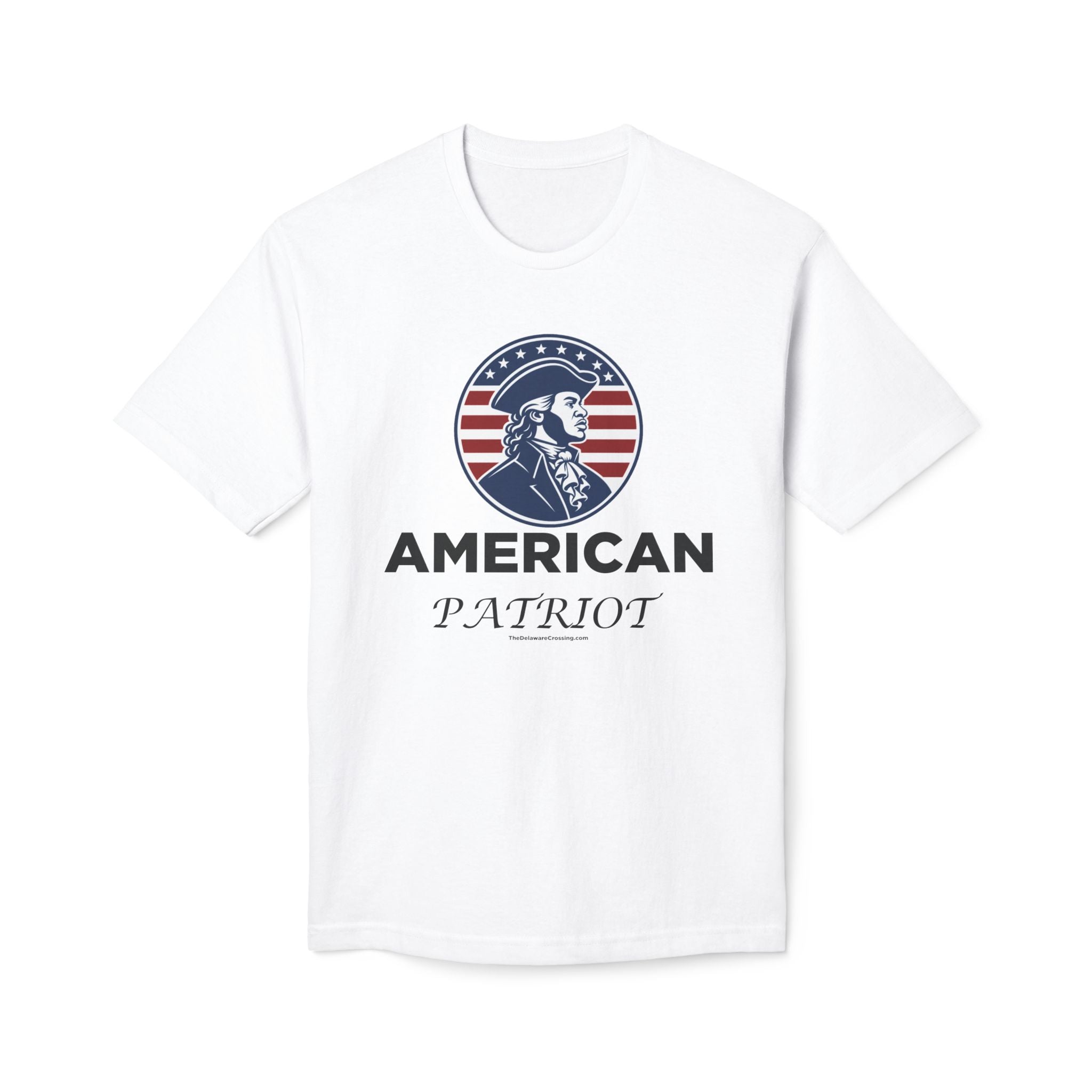 Black American Patriot Tee, Made in US