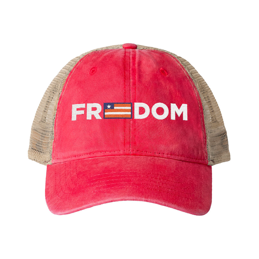 FREEDOM Women's Pony-Tail Mesh-Back Cap