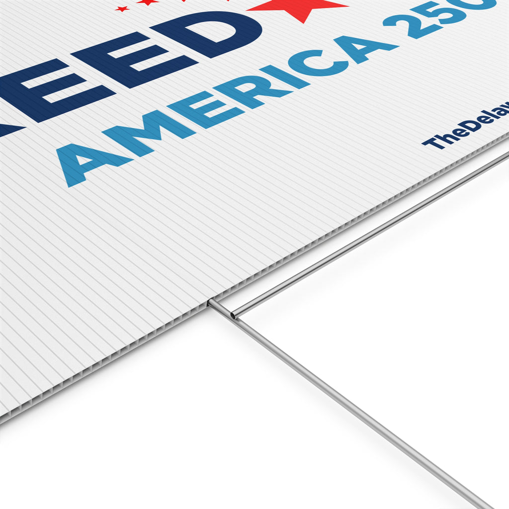 FREEDOM Yard Sign