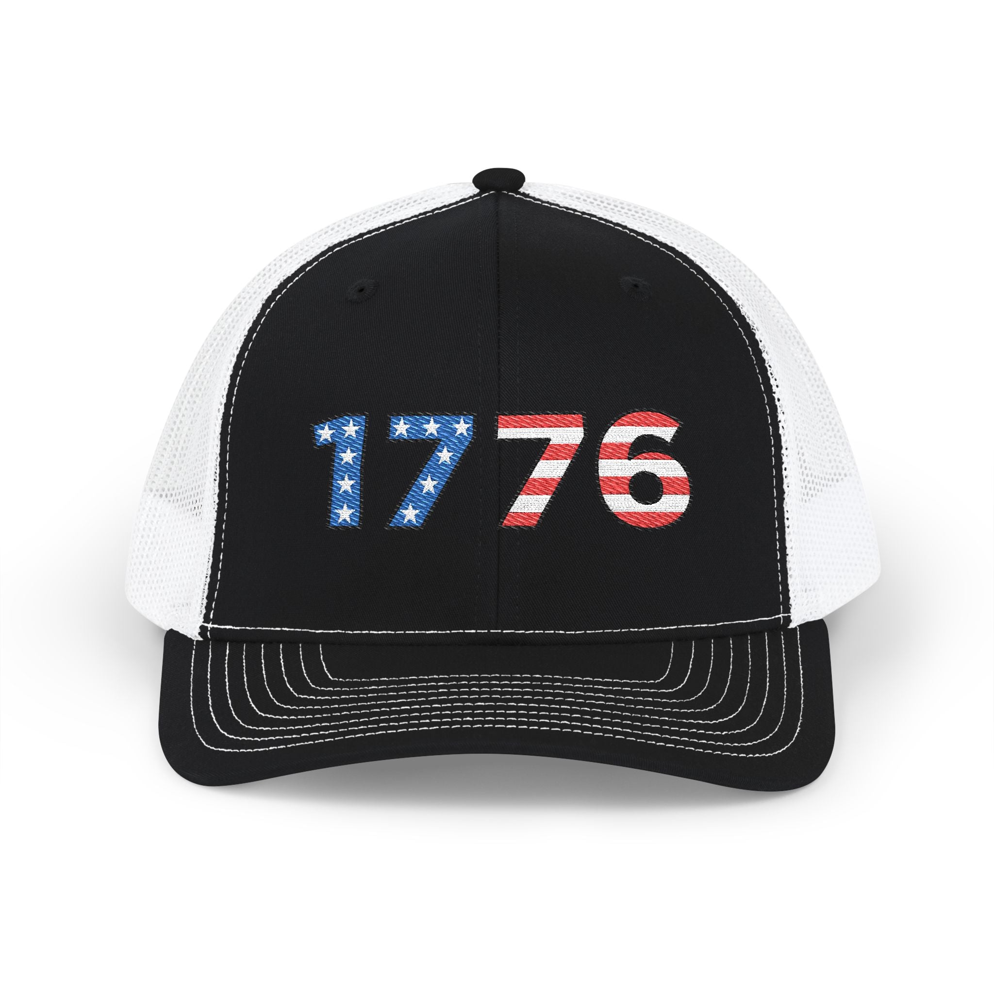 “1776” Embroidered Trucker Cap