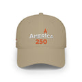 America 250 • Embroidered Low‑Profile Cap