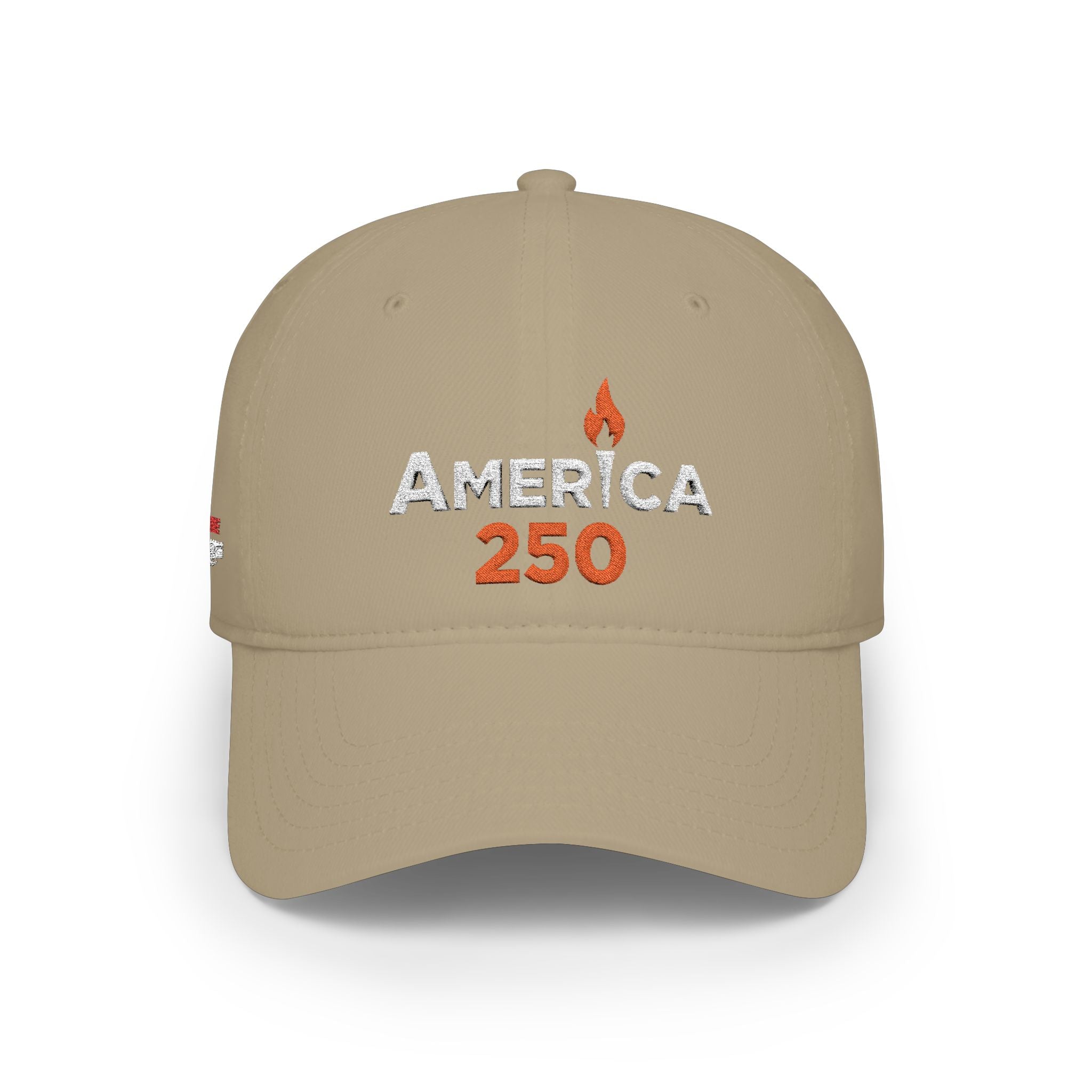 America 250 • Embroidered Low‑Profile Cap