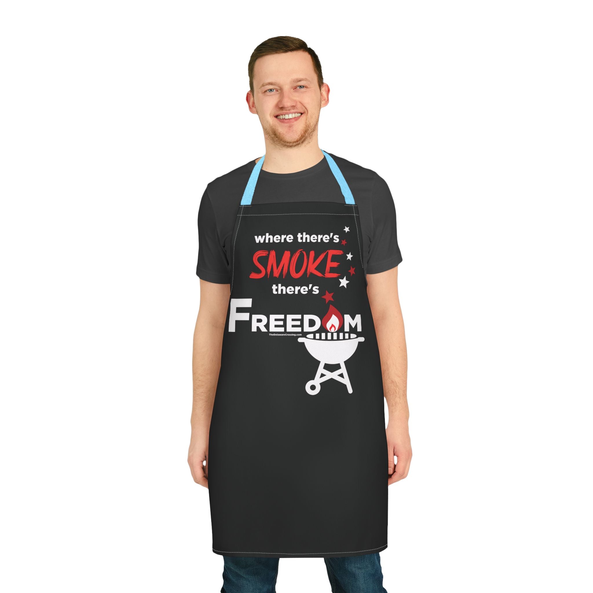 "Where There's Smoke, There's Freedom” Cooking Apron