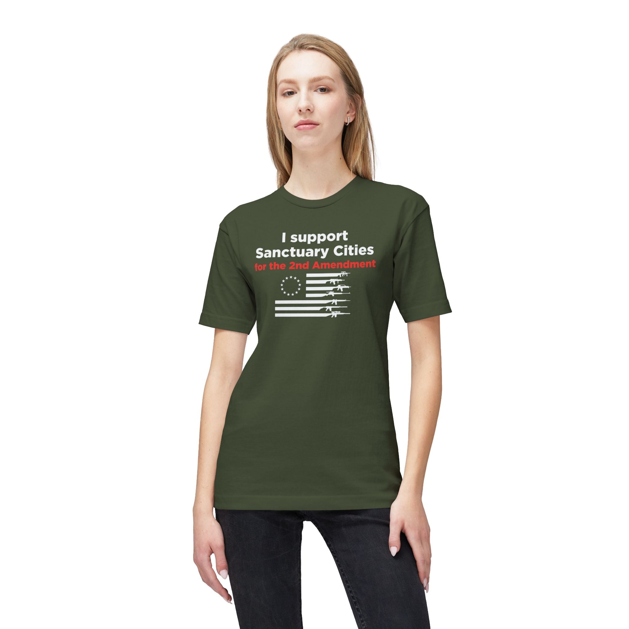 “2A Sanctuary Cities” Tee - Made in USA