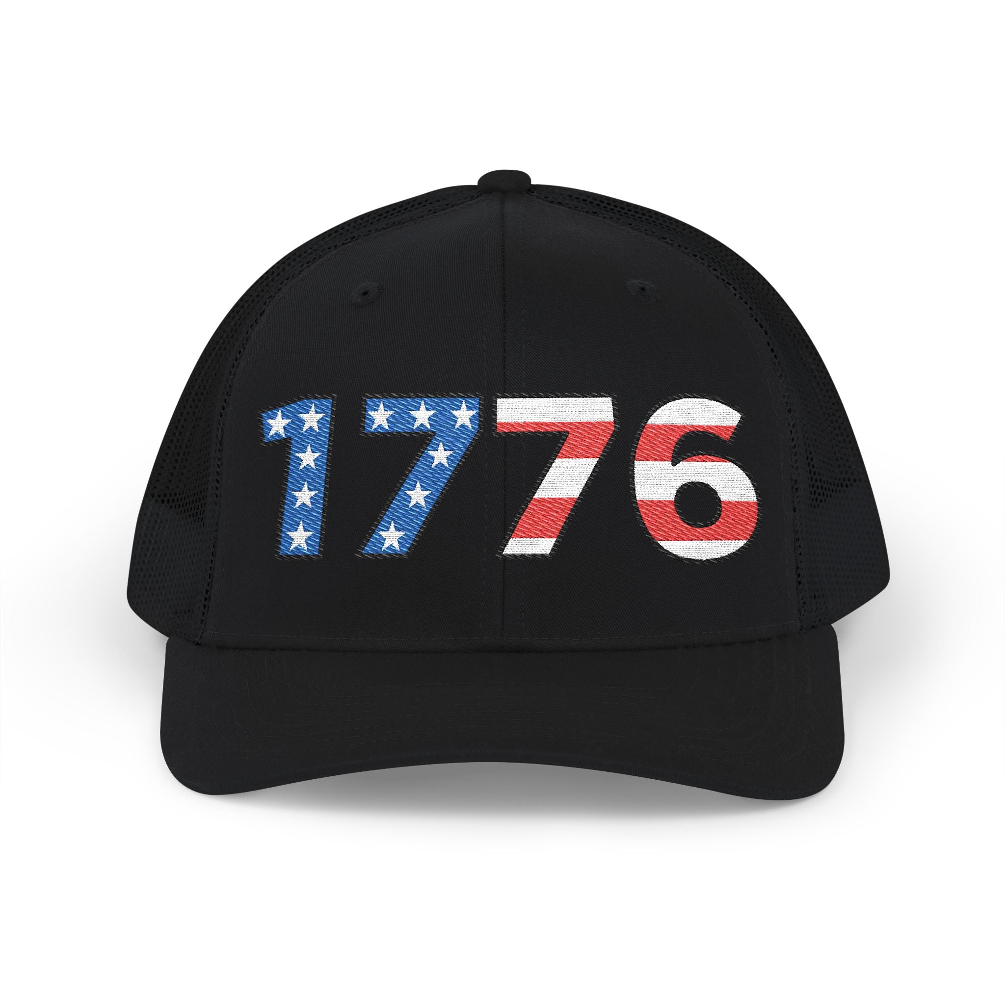 “1776” Embroidered Trucker Cap