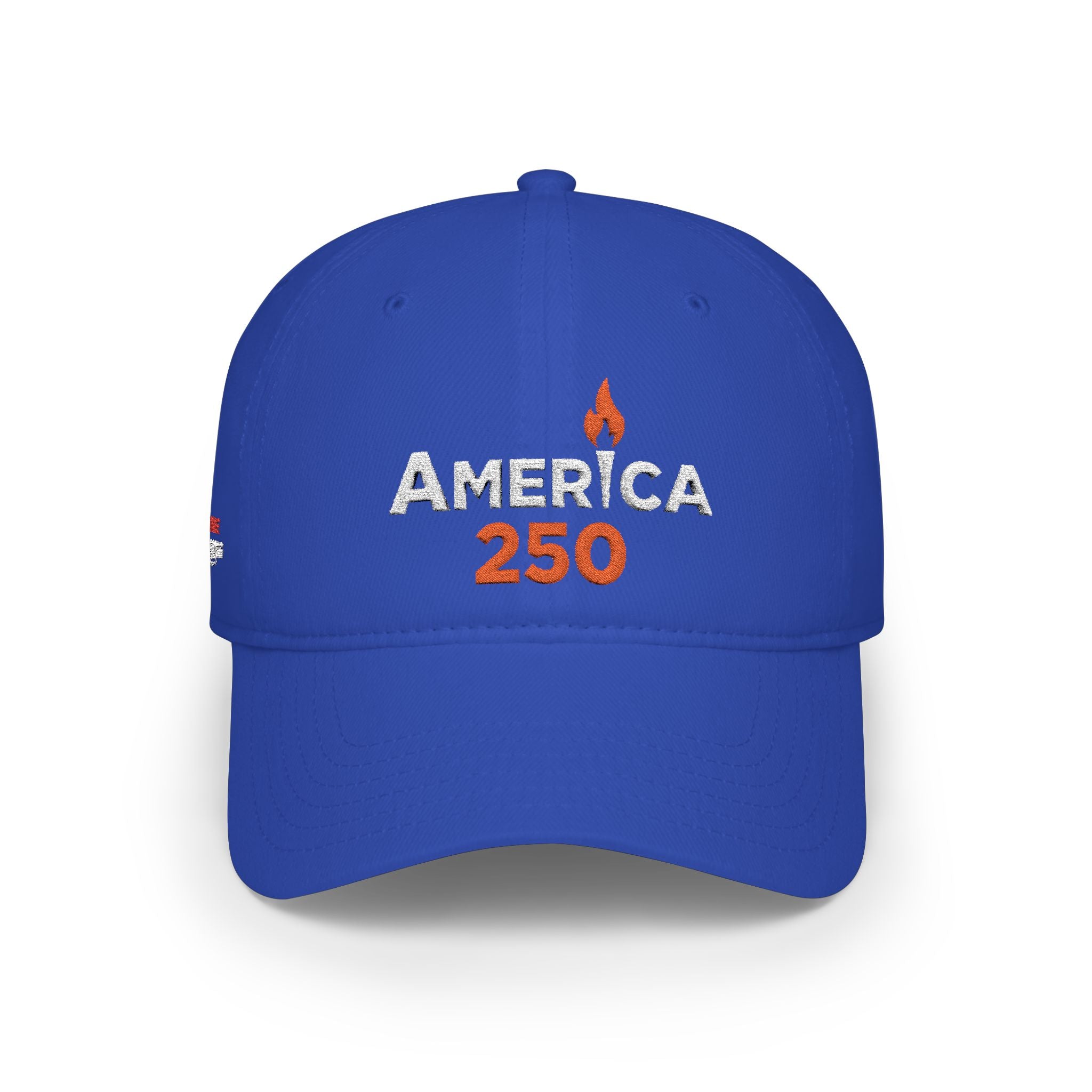 America 250 • Embroidered Low‑Profile Cap
