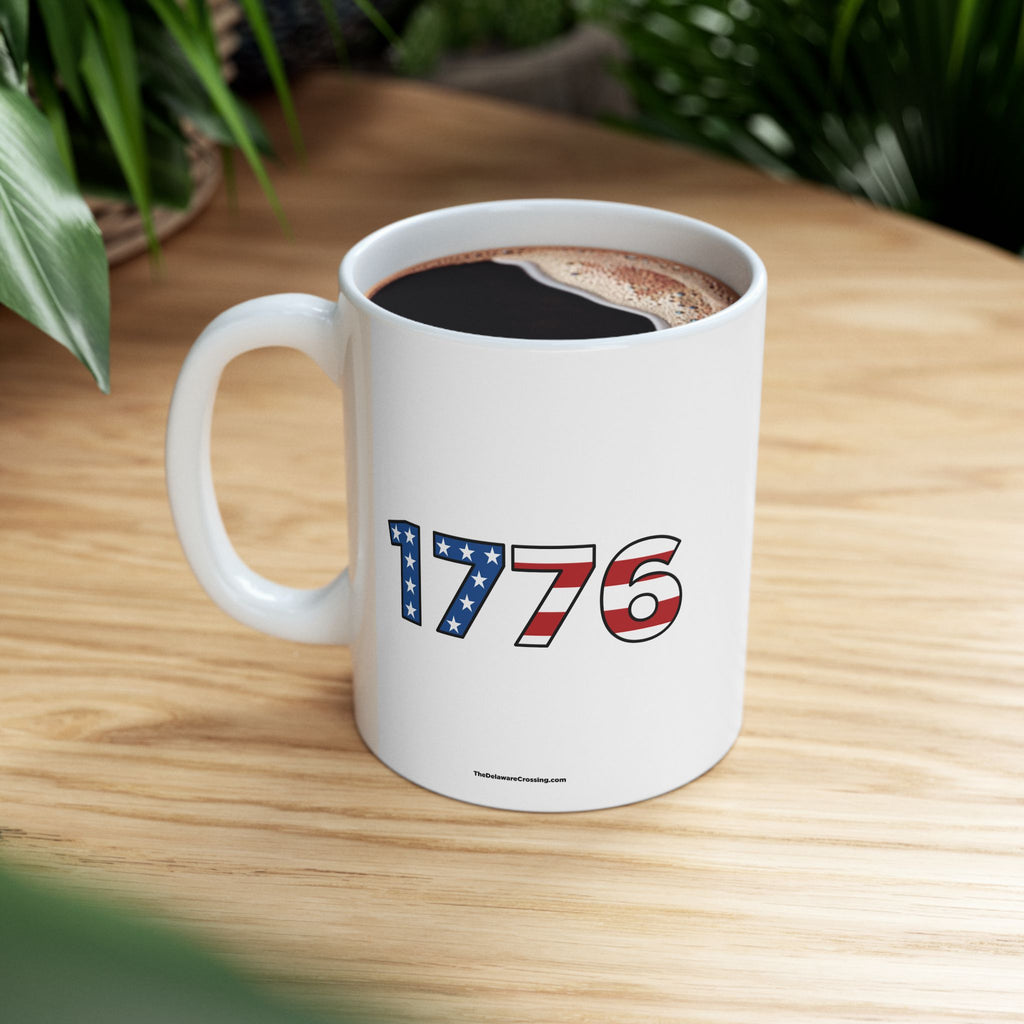 1776 Patriotic Ceramic Mug