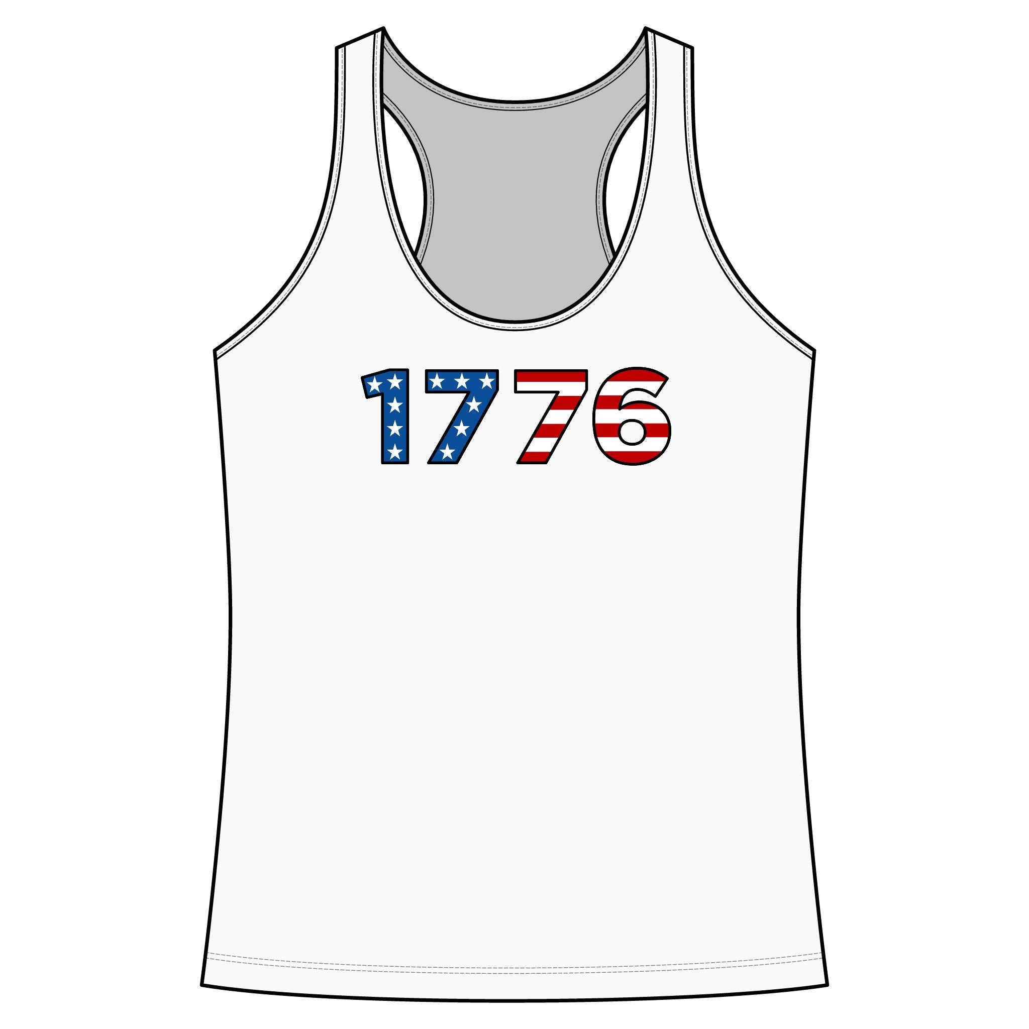 1776 Women’s Racerback Tank