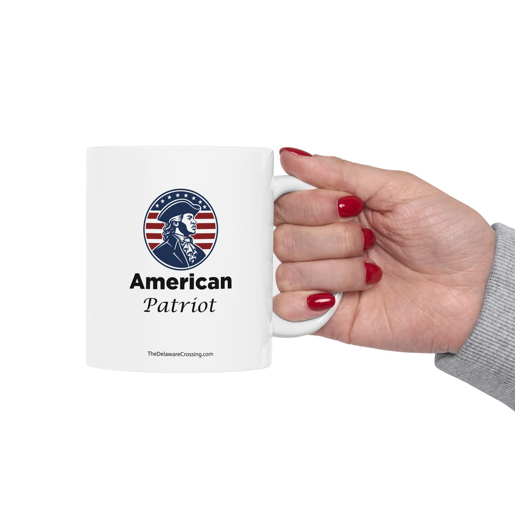 Black American Patriot Ceramic Mug