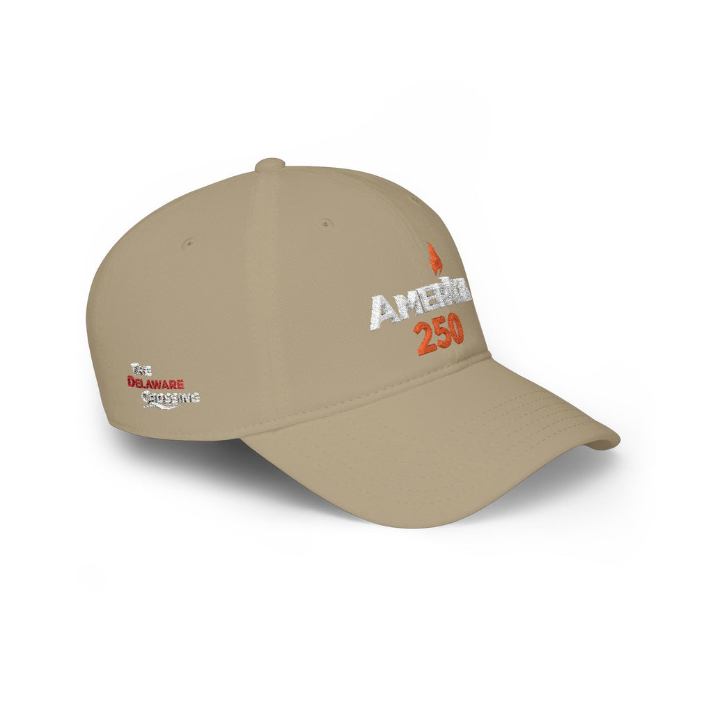 America 250 • Embroidered Low‑Profile Cap