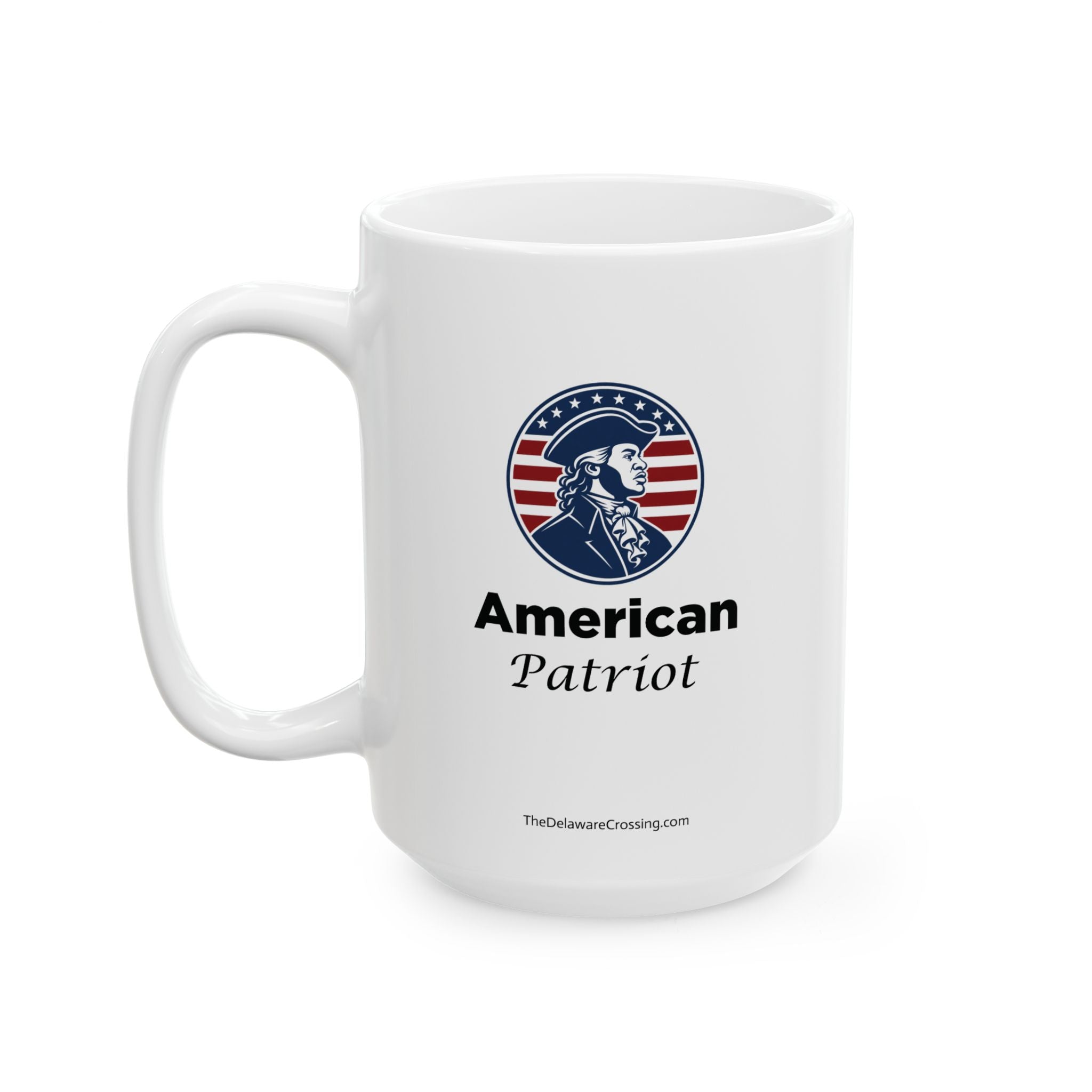 Black American Patriot Ceramic Mug