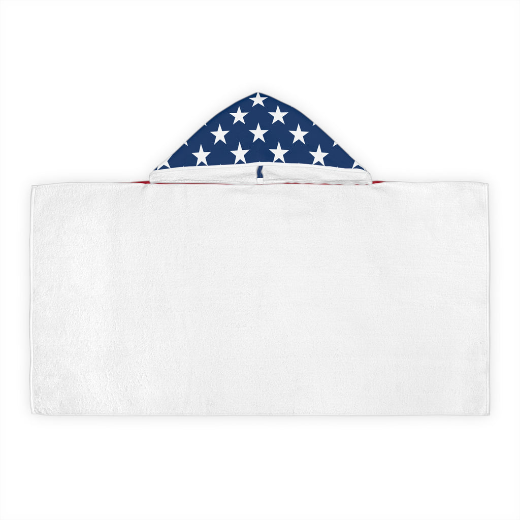 Patriotic Youth Hooded Towel