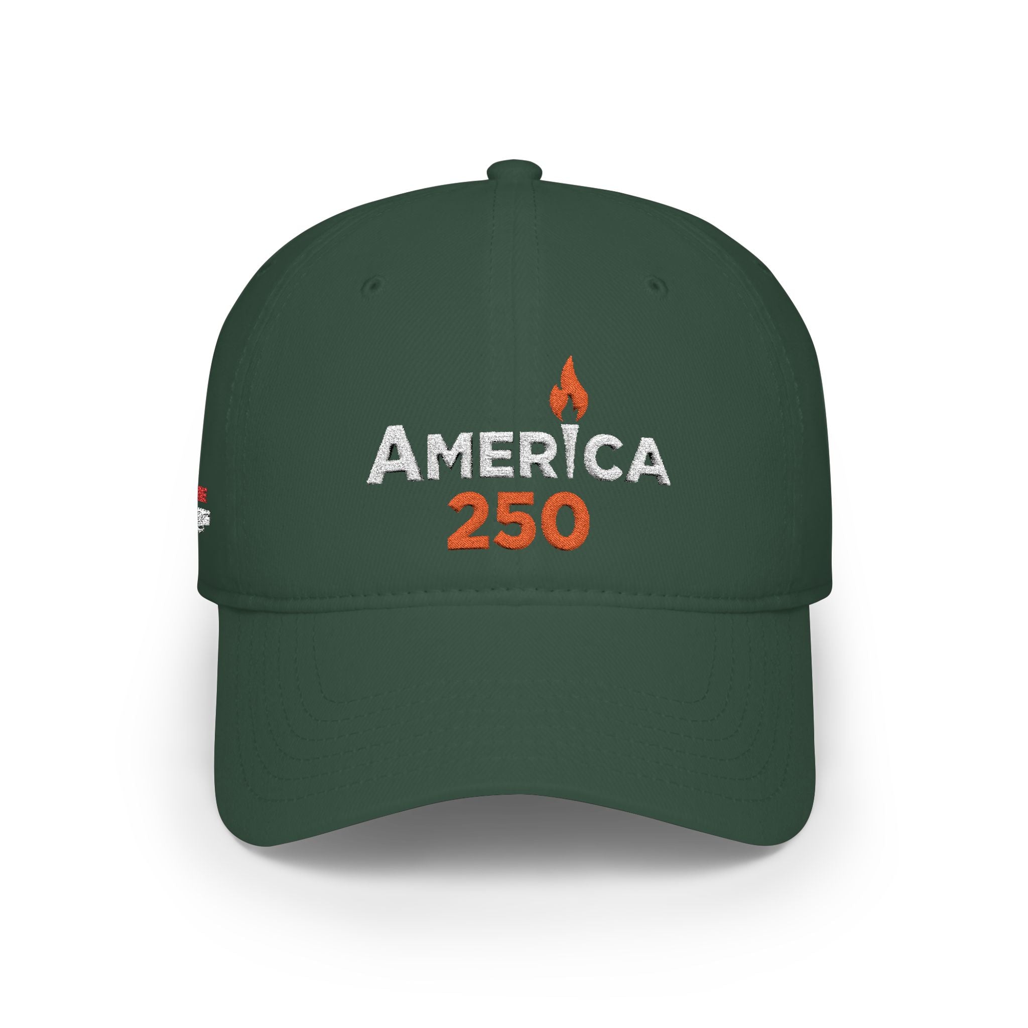 America 250 • Embroidered Low‑Profile Cap