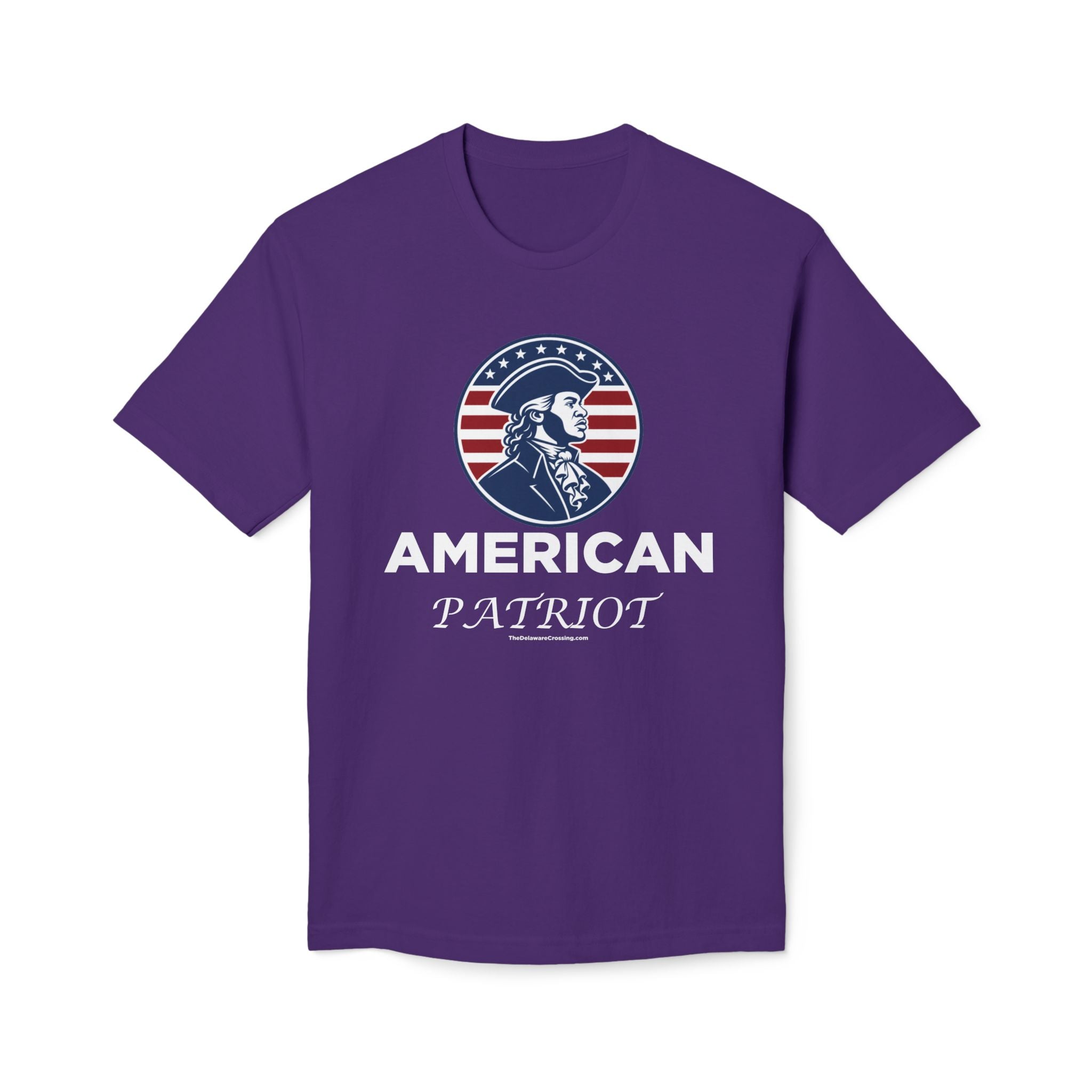 Black American Patriot Tee, Made in US