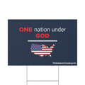 ONE Nation Under GOD Yard Sign