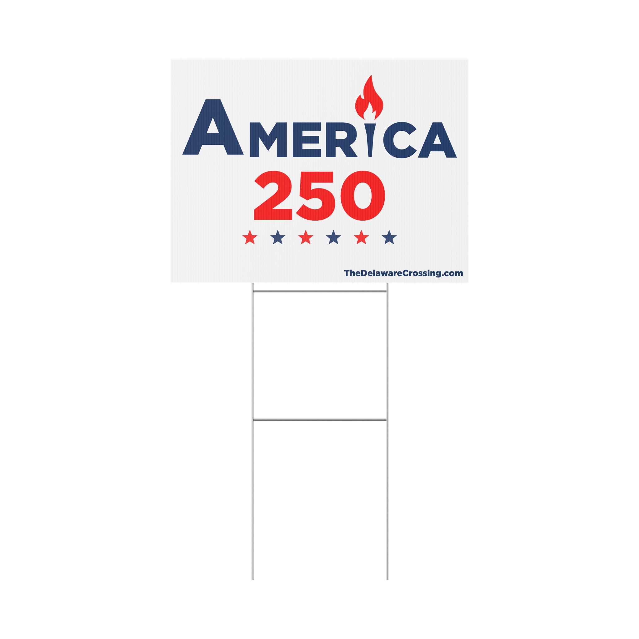 America 250 Yard Sign