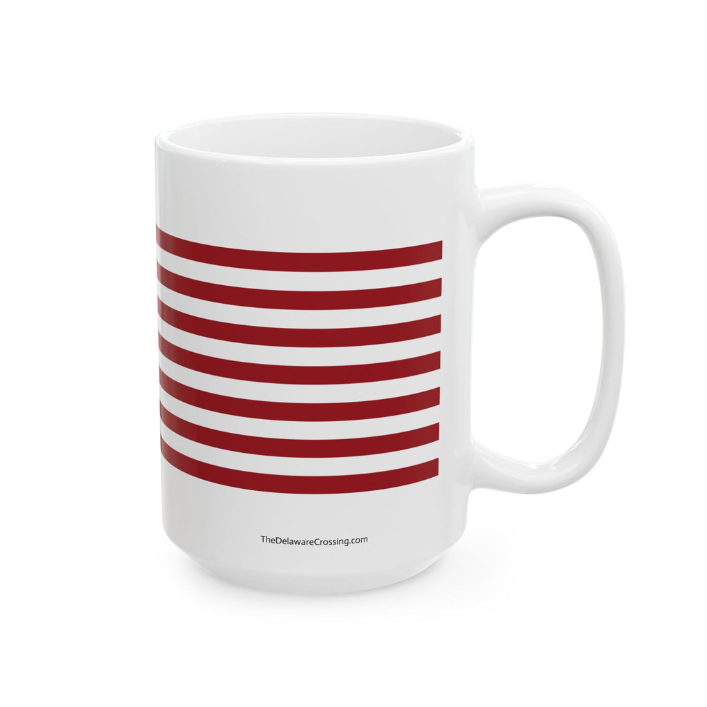 1776 Flag-Wrapped Commemorative Ceramic Mug